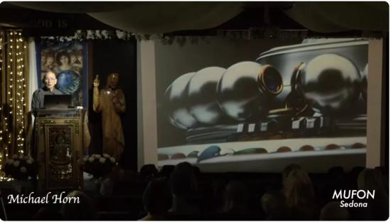 Компания They Fly Productions представила презентацию MUFON, в которой впервые были подтверждены контакты с НЛО.