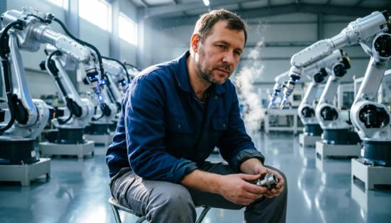 Человек среди роботов