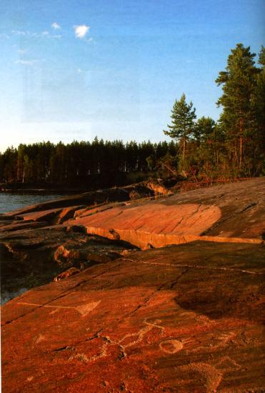 Петроглифы на берегах Онежского озера