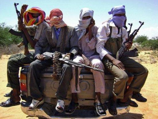 Бойцы одной из вооруженных сомалийских группировок.