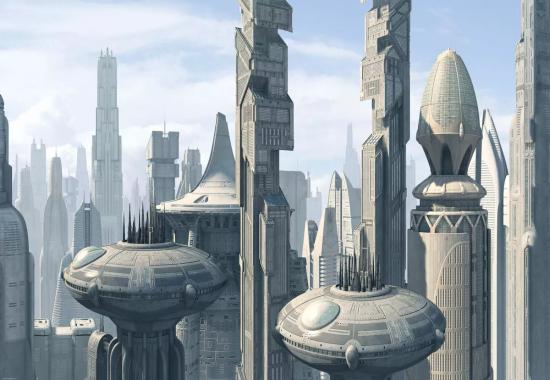 Города грядущего будут состоять из роя нанороботов и смогут в одно мгновение менять свой облик.