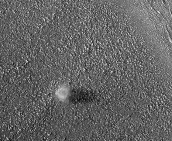 Смерч на Марсе.
