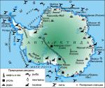 Полезные ископаемые Антарктиды.