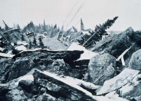 Катастрофа на Аляске превратившая Анкоридж в груду металла и бетона