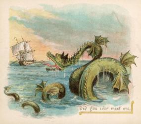 Встреча с Морским змеем, случившаяся 150 лет назад