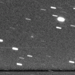 Движение кометы C/2022 A1 (Sarneczky) по небу.