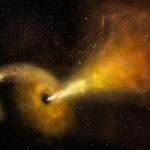 Черная дыра. Изображение: NASA