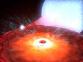 Найдена черная дыра рекордно малой массы