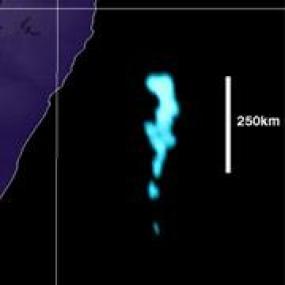 Молочное море обнаружено на спутниковом снимке