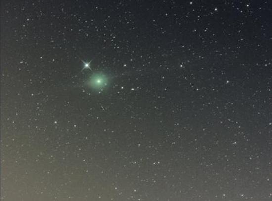 Комета Лулин 8 января 2009. Как видно...