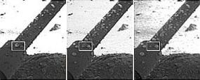 На фотографиях марсианского зонда нашли следы жидкой воды