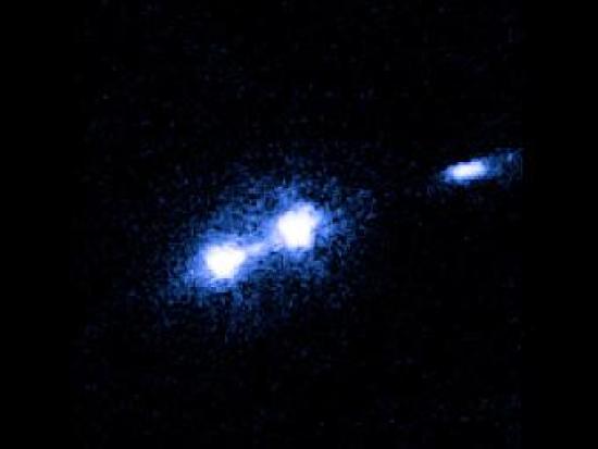 Галактика M87. Фото "Хаббл"