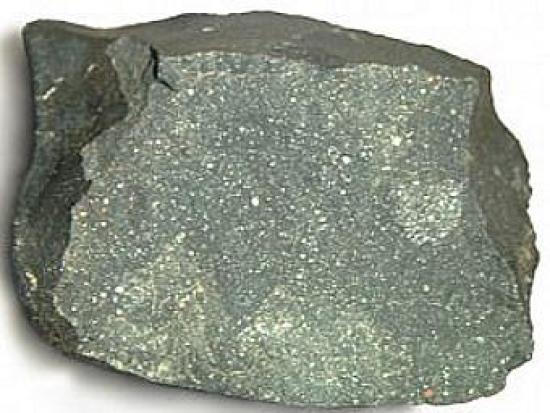 Один из метеоритов, которые исследова...