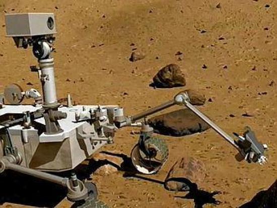 Компьютерная модель Mars Science Labo...