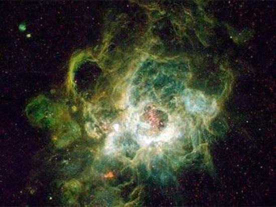 NGC 604, гигантская область H II в Га...