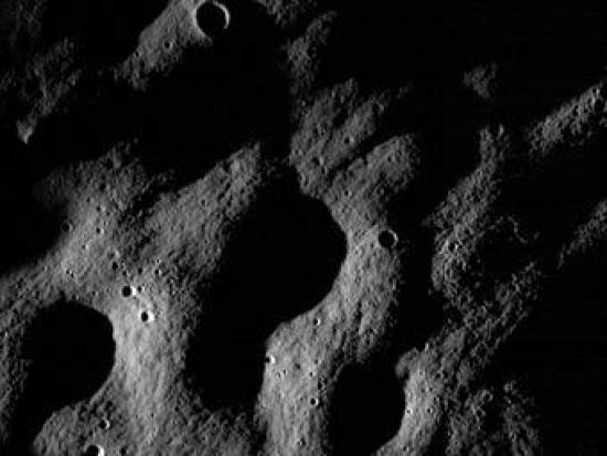 Сфотографированные LRO кратеры в райо...