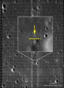 Сделанное в 1967 году фото лунного зонда выложили в Сеть