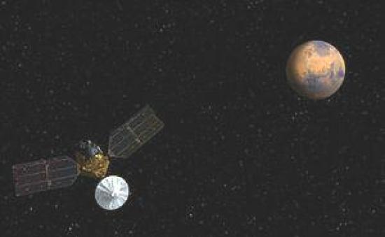 Mars Reconnaissance Orbiter на подлет...