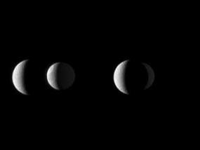 "Кассини" сфотографировал минутное затмение юпитерианской луны