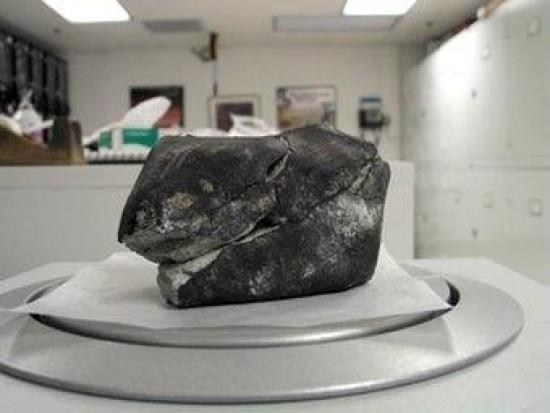 Метеорит. Фото Linda Welzenbach/Smith...