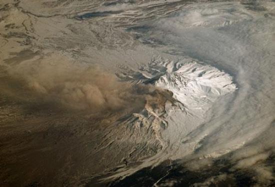 Вулкан Шивелуч на Камчатке (фото сдел...