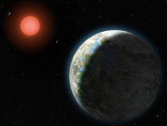 Планетная система звезды Gliese 581 г...