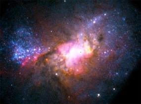 В карликовой галактике найдена сверхмассивная чёрная дыра