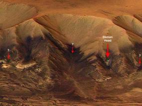 Марс показал свое лицо