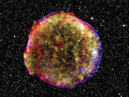Сверхновая Тихо Браге (SN 1572) типа ...
