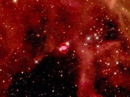 Сверхновая SN1987A. Фото ESA