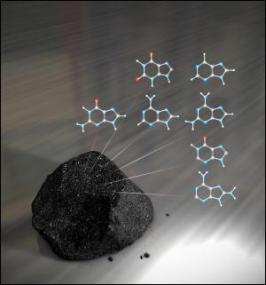 Метеориты принесли компоненты ДНК на Землю