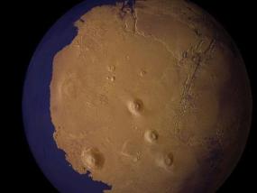 На Марсе океан воды... был
