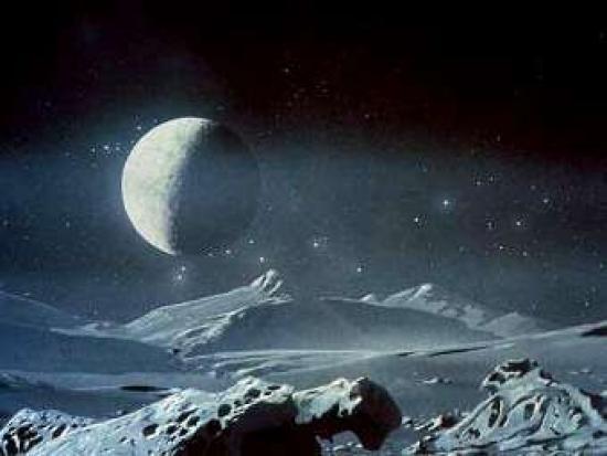 Пейзаж на Плутоне глазами художника. ...
