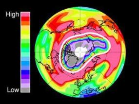 Озоновая дыра над Арктикой