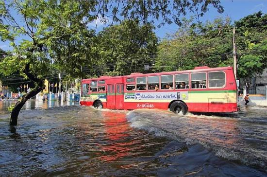 Недавнее наводнение в Бангкоке (фото ...