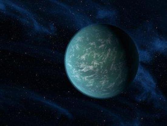 Kepler-22b. Иллюстрация NASA/Ames/JPL...