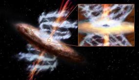 Чёрные дыры могут влиять на всю галактику