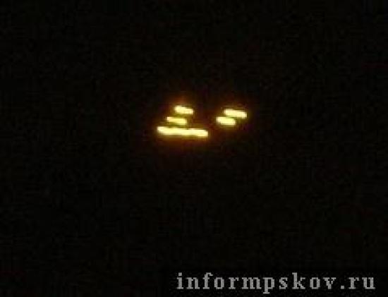На фото: «НЛО» над Петербургом (Фото ...