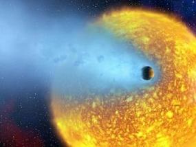 "Кеплер" обнаружил испаряющуюся экзопланету