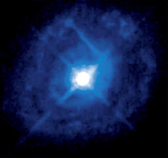 Снимок активной галактики Markarian 5...