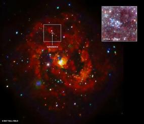Обнаружен, возможно, самый молодой пульсар