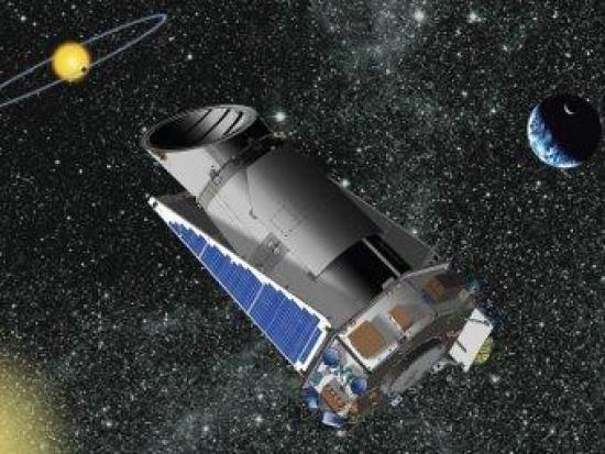 "Кеплер" на орбите. Иллюстрация NASA