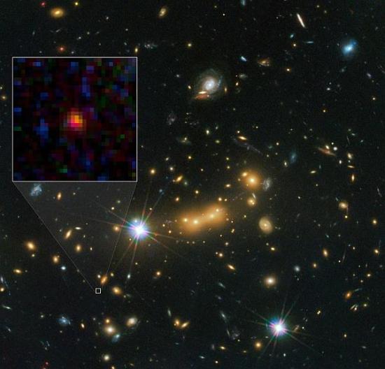 Изображение галактики MACS0647-JD — и...