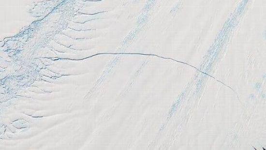Снимок ледника Пайн-Айленд, сделанный...