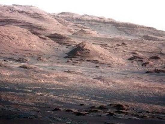 Панорама Марса. Фото NASA