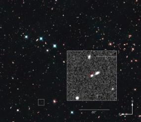 «Хаббл» нашёл сверхновую, которой больше 10 миллиардов лет