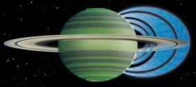 Кольца Сатурна сбрасывают воду на планету