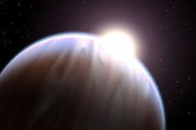 Астрономы нашли первую голубую экзопланету