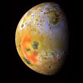 На поверхности спутника Юпитера произошло крупнейшее извержение