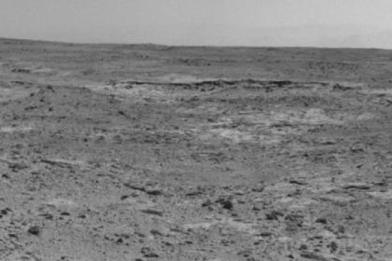 Панорама Марса. Фото Curiosity/NASA